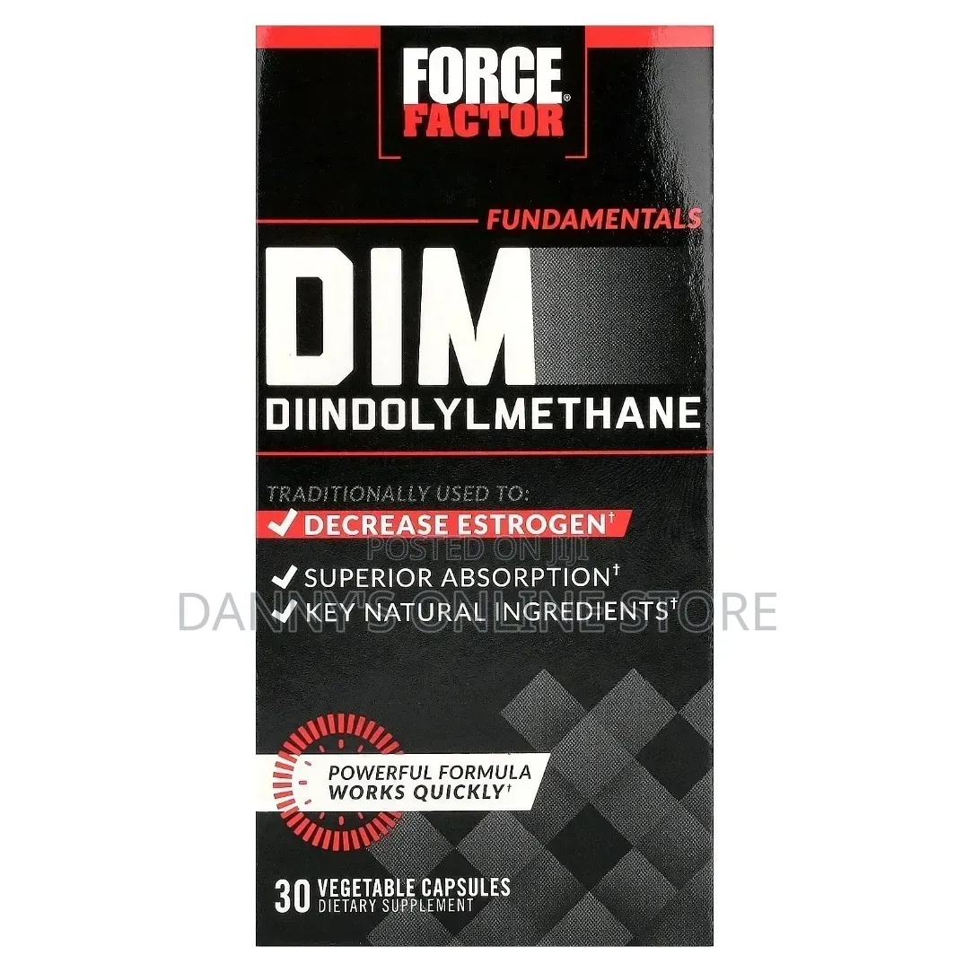 Force Factor, Dim, Or Diindolylmethane, 30 Vegetable Capsules