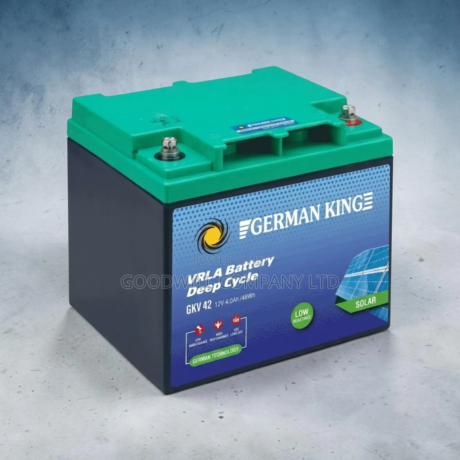 40ah Interstellar German King Battery