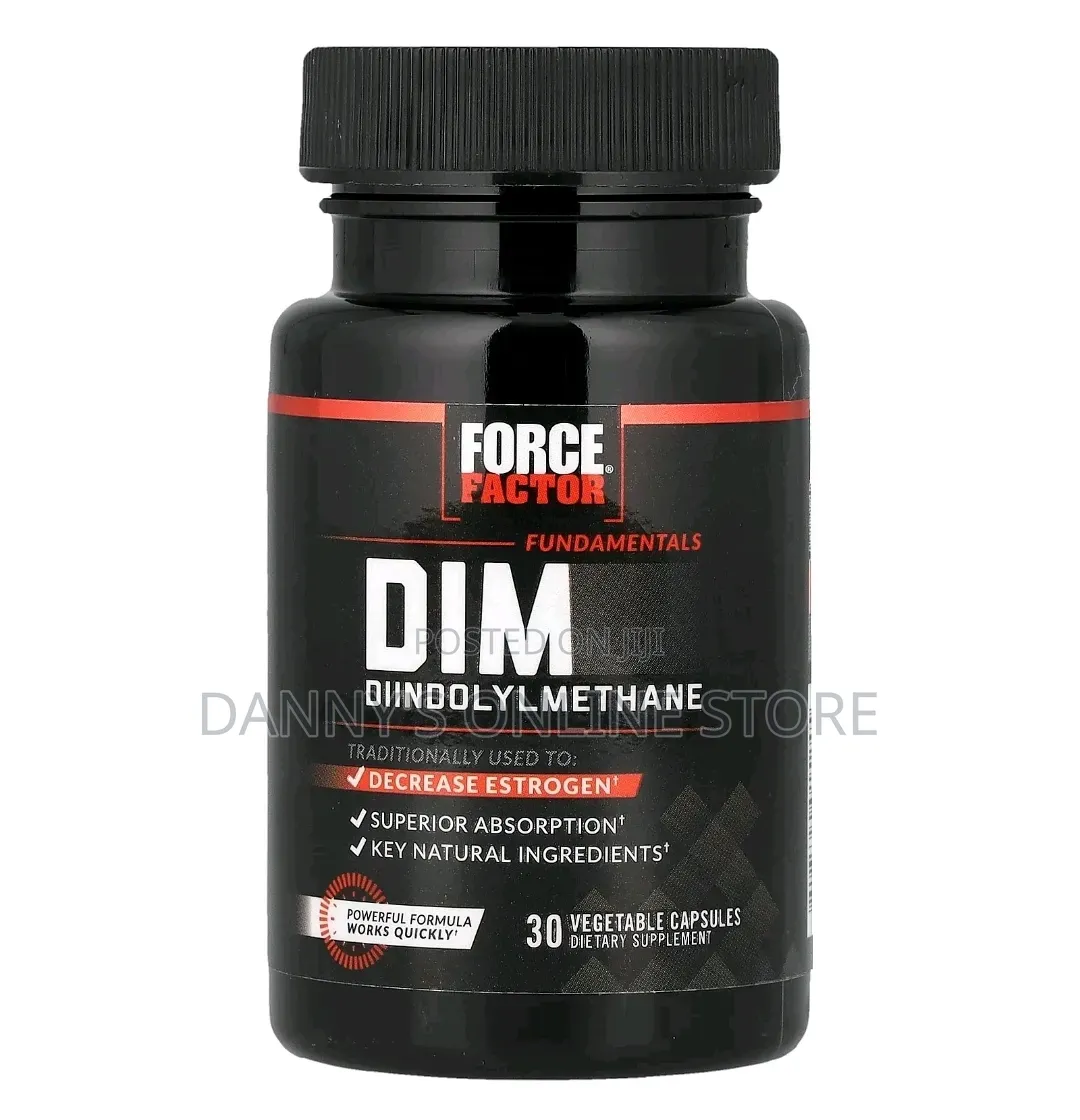 Force Factor, Dim, Or Diindolylmethane, 30 Vegetable Capsules