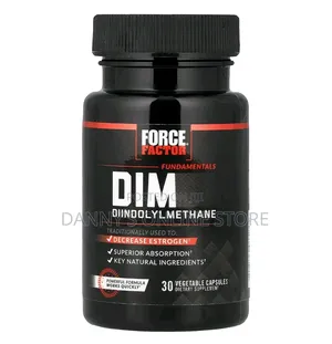 Force Factor, Dim, Or Diindolylmethane, 30 Vegetable Capsules