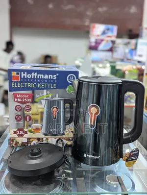 Hoffman's 2.5l Electric Kettle 1800w – Brand New Stainless