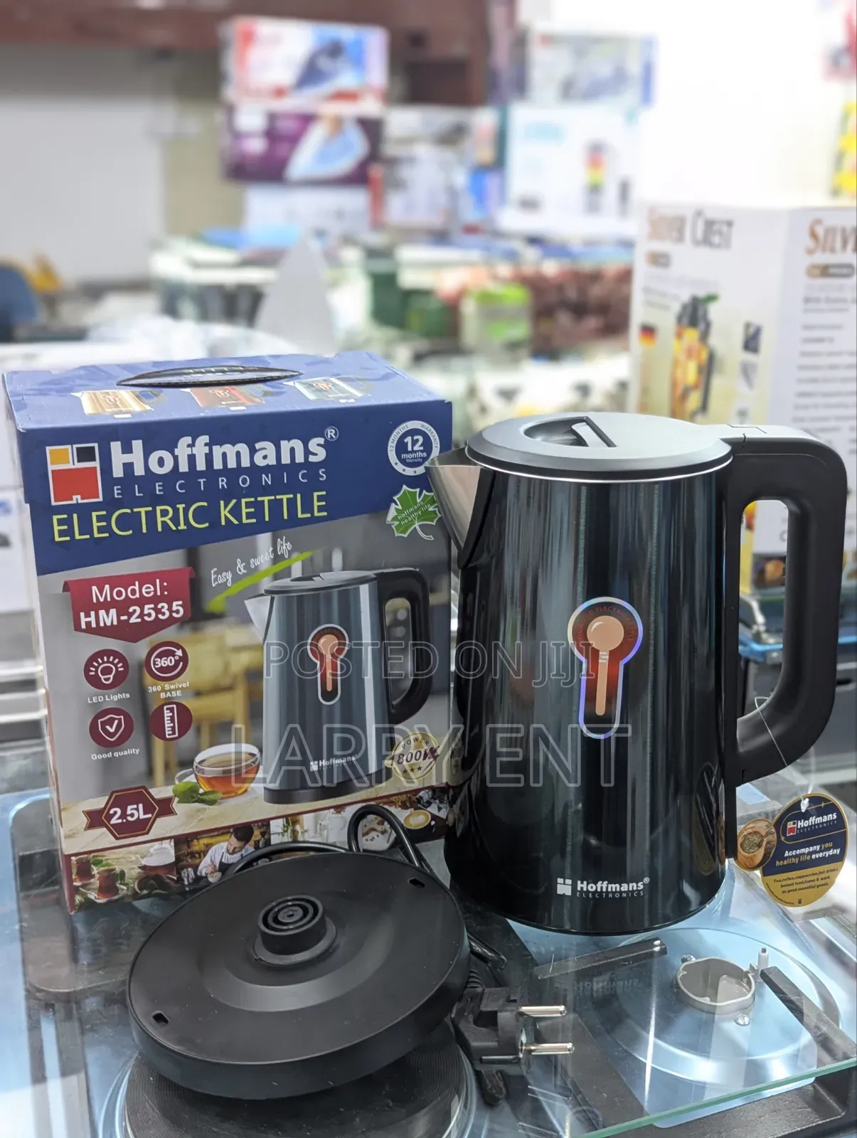 Fast Boil 2.5l Electric Kettle 1800w – Hoffman's Stainless