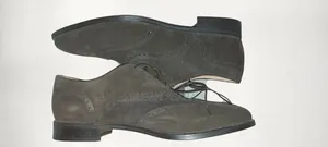 Suede Brogue Oxford Shoes