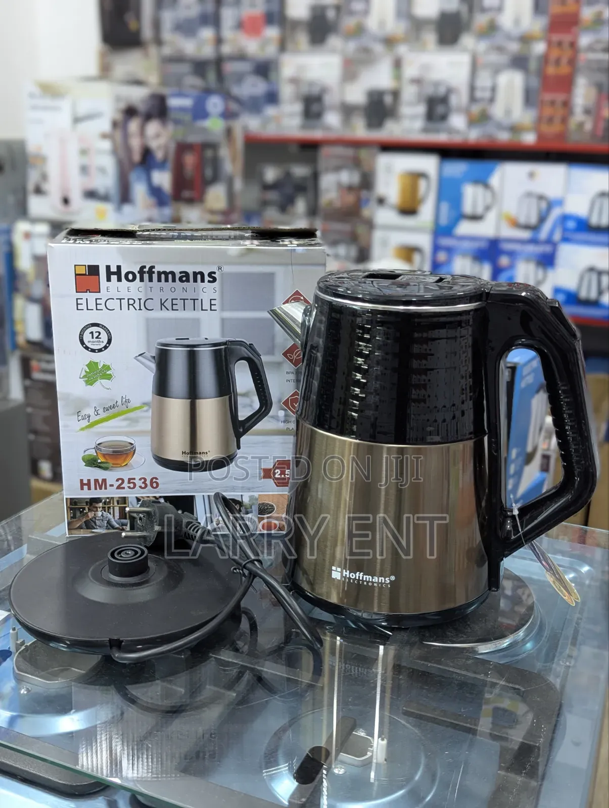 Hoffman's Hm-2536 2.5l Kettle – Quick Hot Water