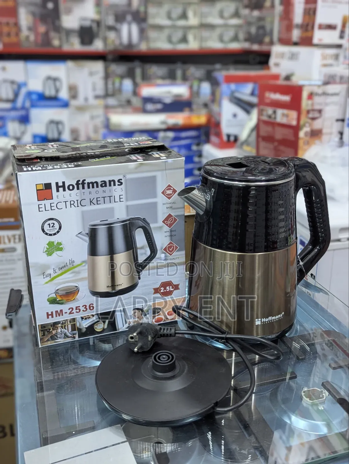 Hoffman's Hm-2536 2.5l Kettle – Quick Hot Water