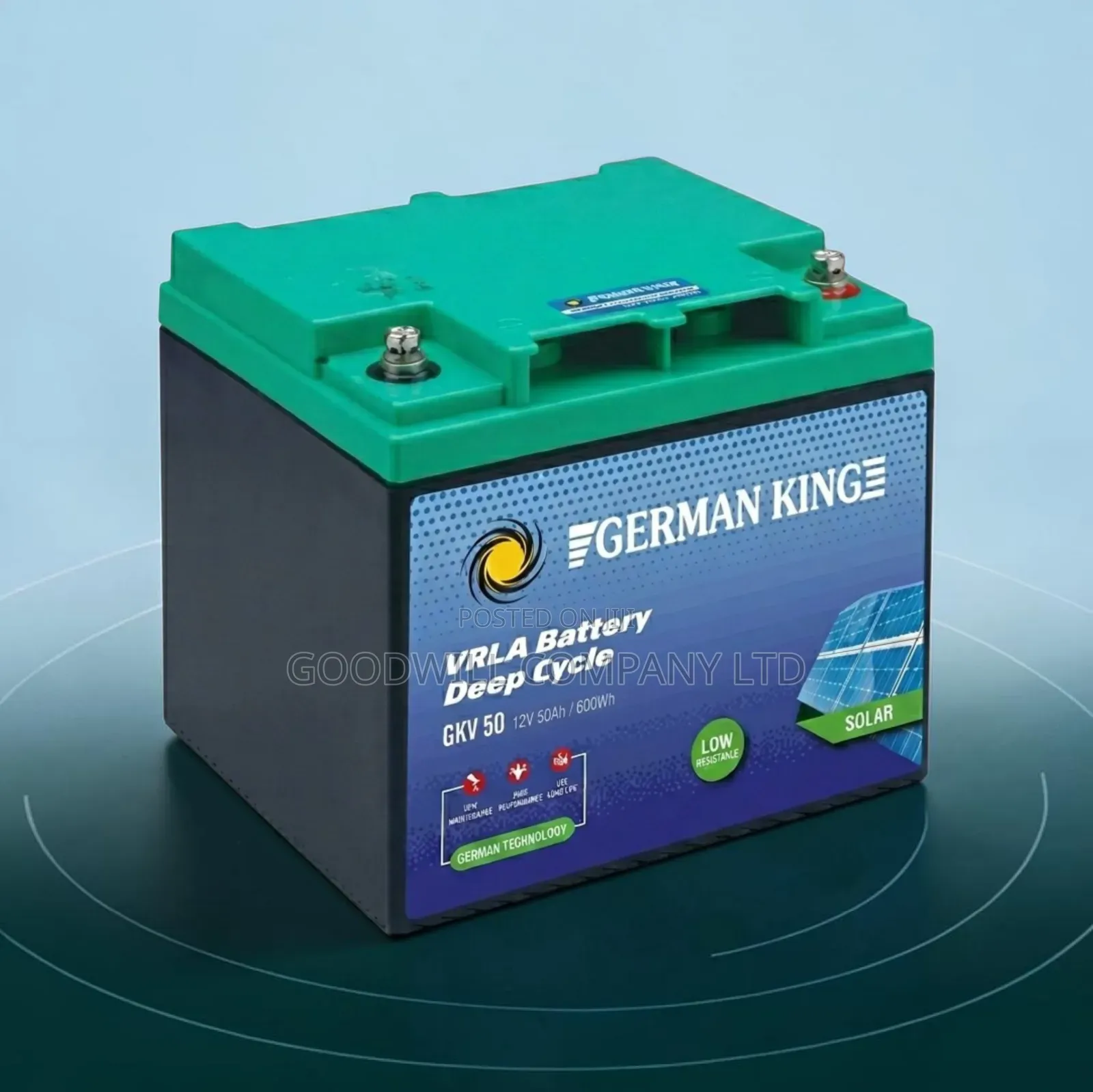 50ah Interstellar German King Battery