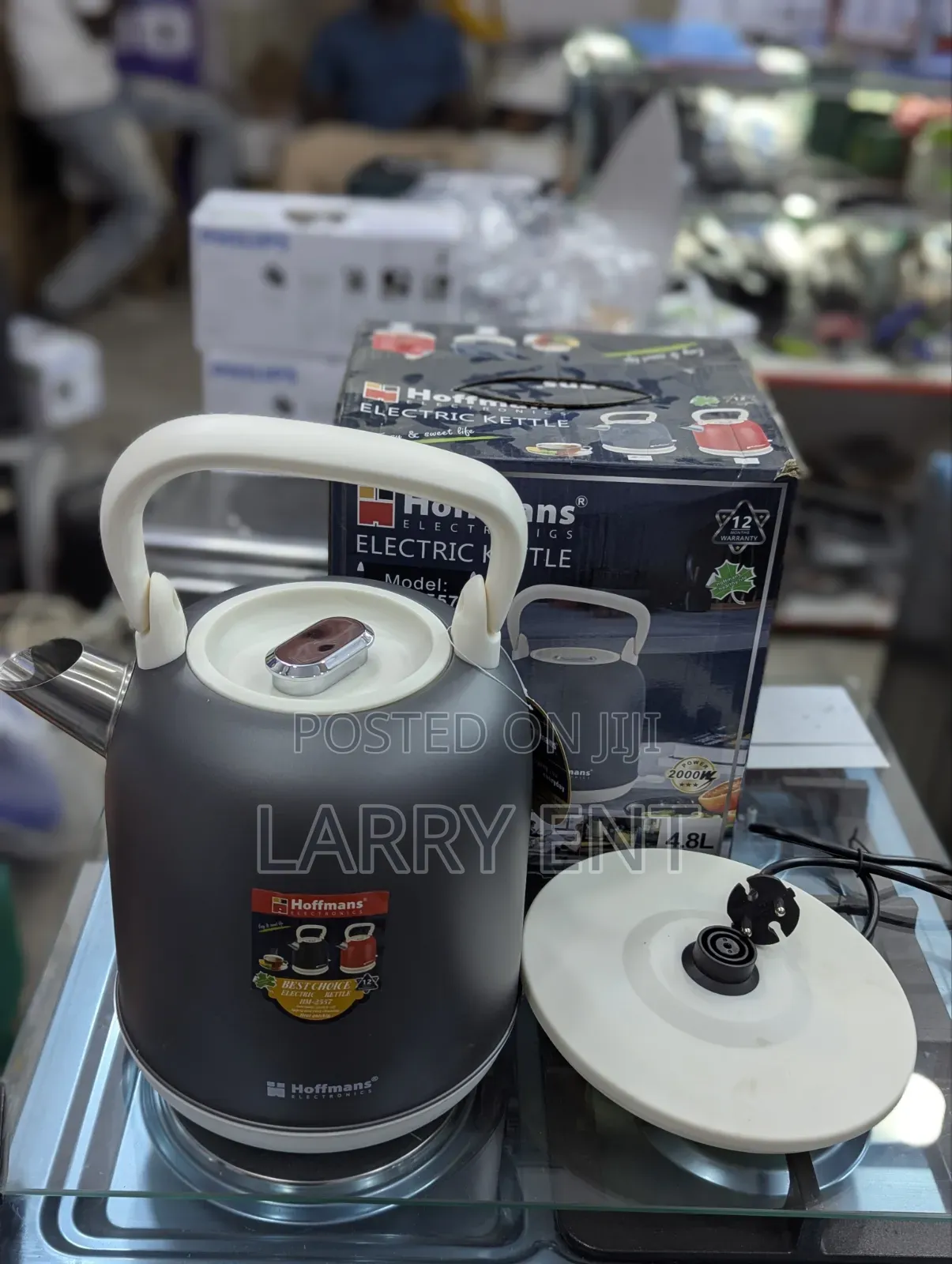 Hoffman's 4.8l Electric Kettle – Brand New Stainless