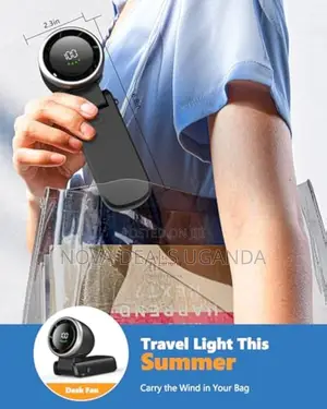 Sabu Rechargeable Portable Turbo Fan With 5-Speed Design