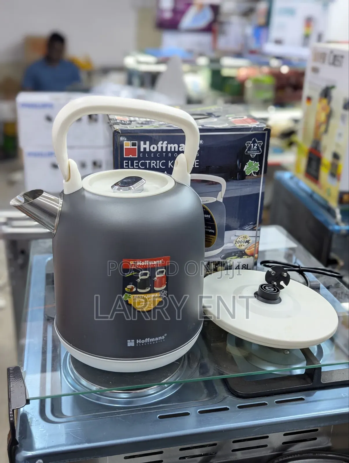 Large 4.8l Electric Kettle – Hoffman's Fast Boil
