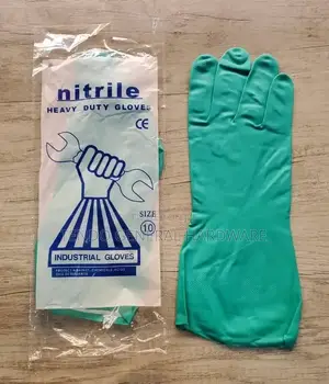 Green Nitrile Gloves
