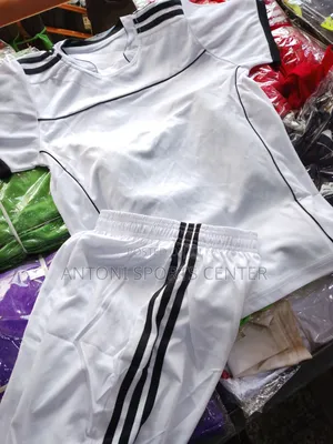 Kids Plain White Jersey