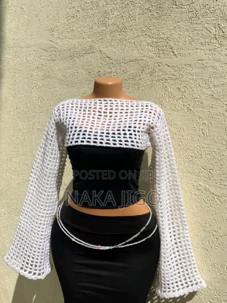 Crochet Cop Sweater