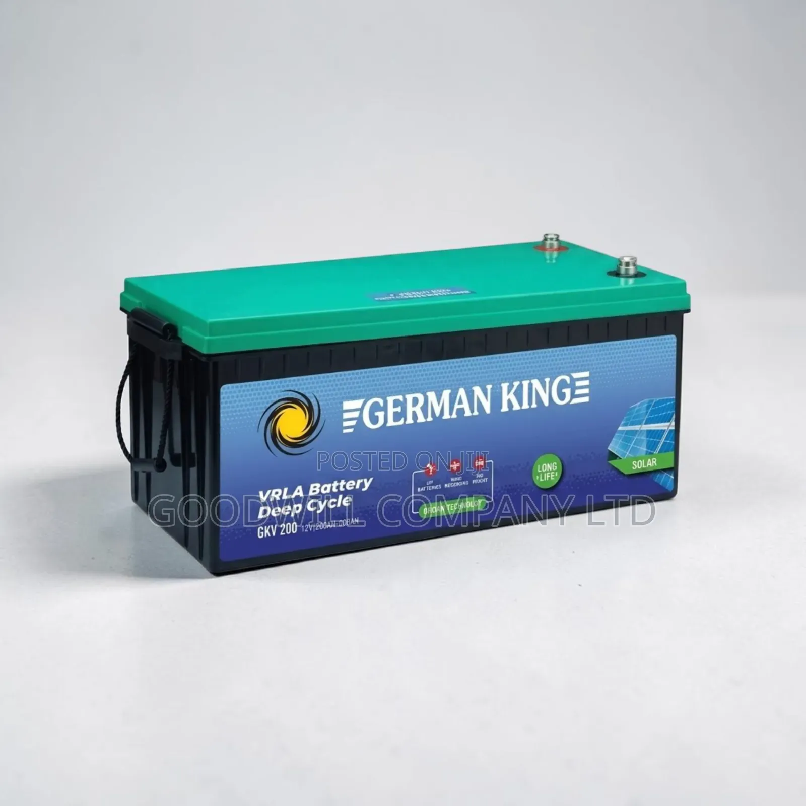 200ah Interstellar German King Battery