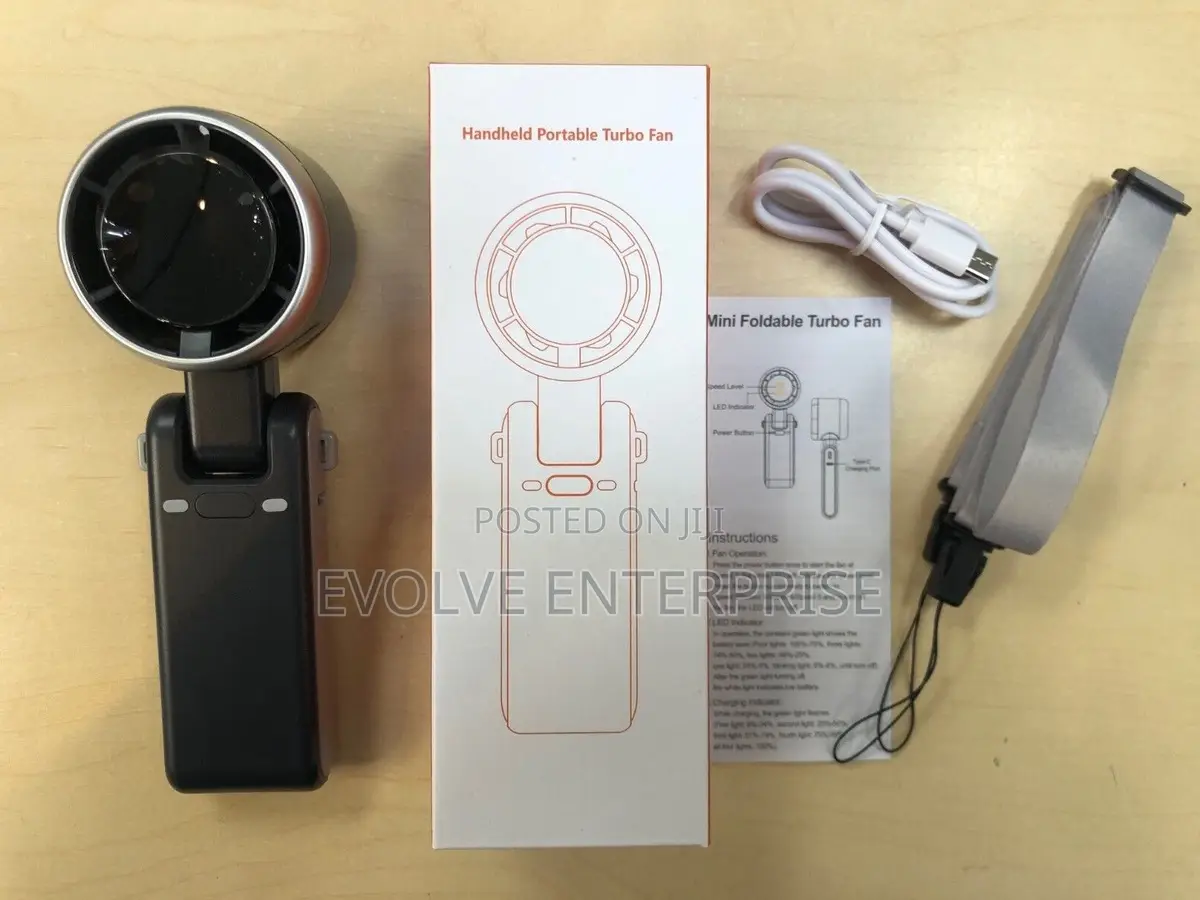 N607 3-in-1portable Handheld/Turbo Fan