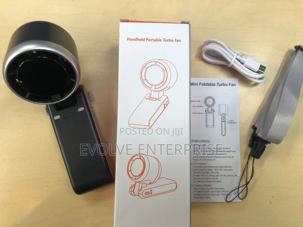 N607 3-in-1portable Handheld/Turbo Fan