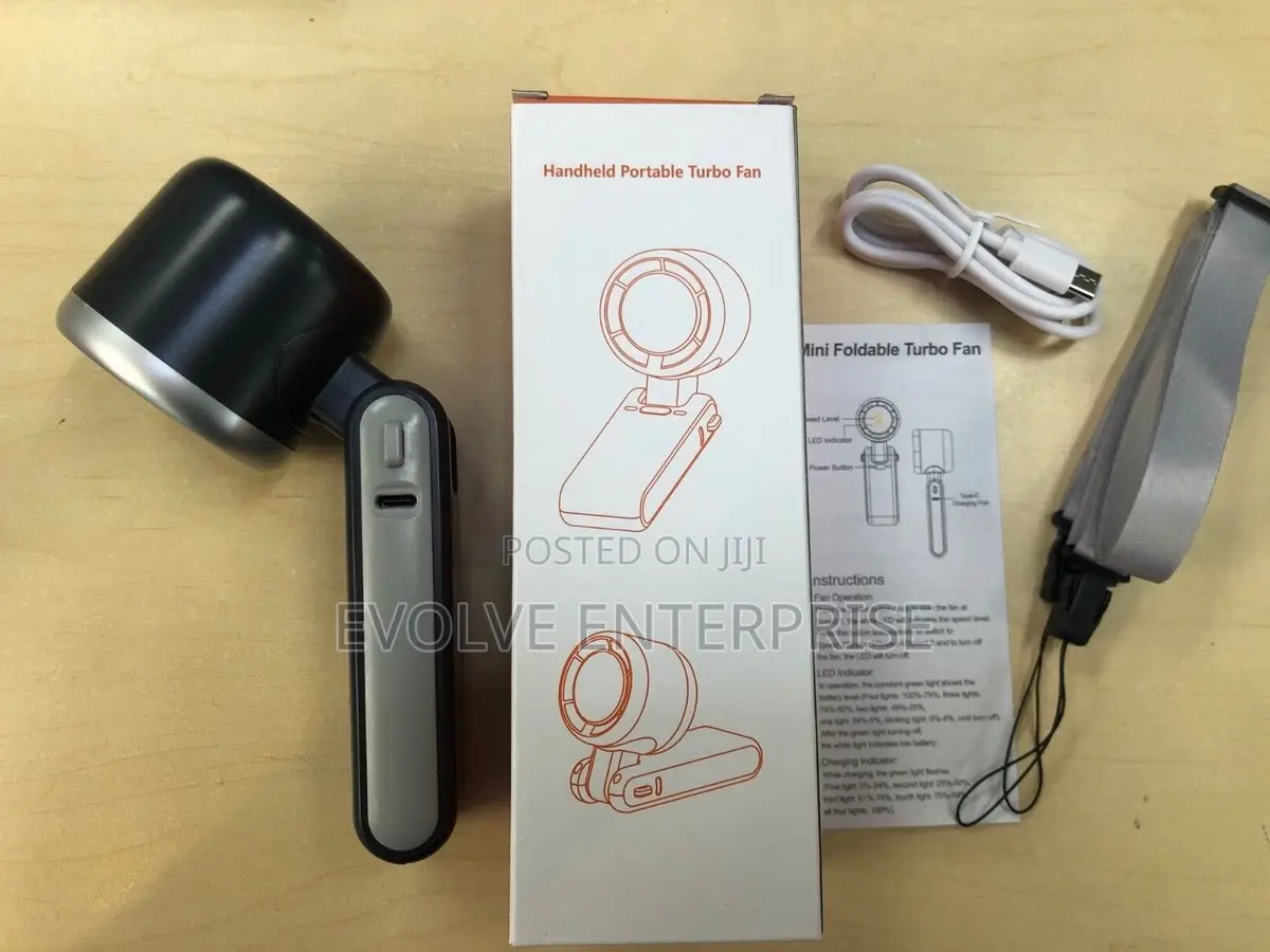 N607 3-in-1portable Handheld/Turbo Fan