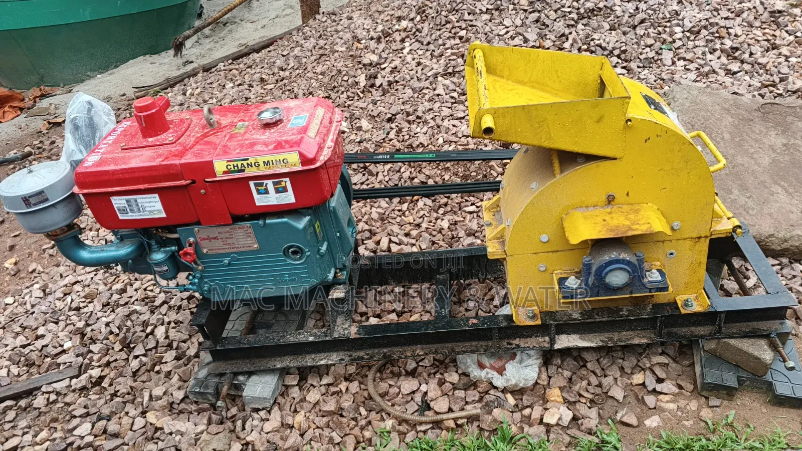 Diesel Stone Dust Crusher Mill / Gold Stone Dust Crusher