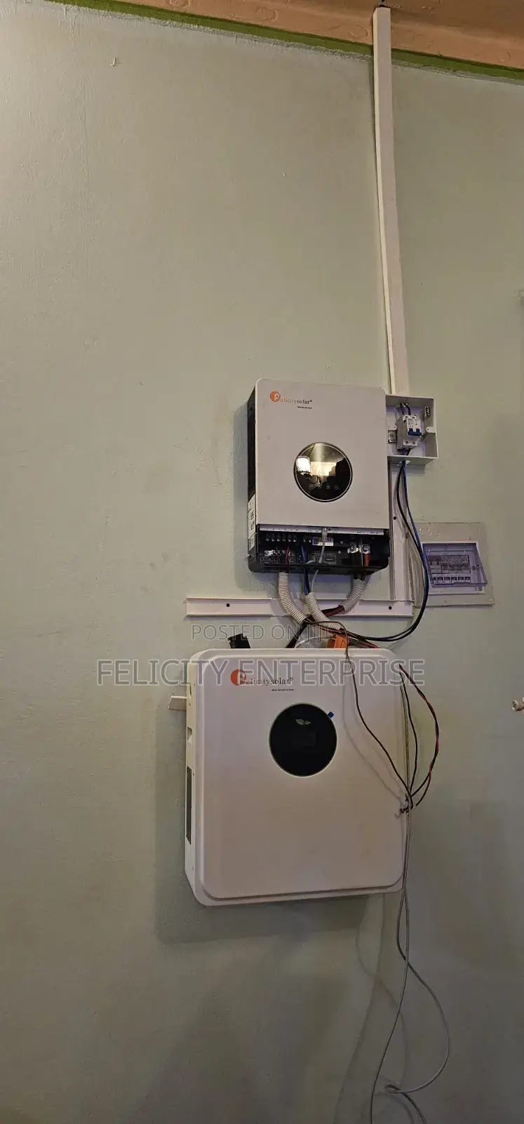 5kwh[24v] and 4kva[24v] Felicity Back-Up System. C