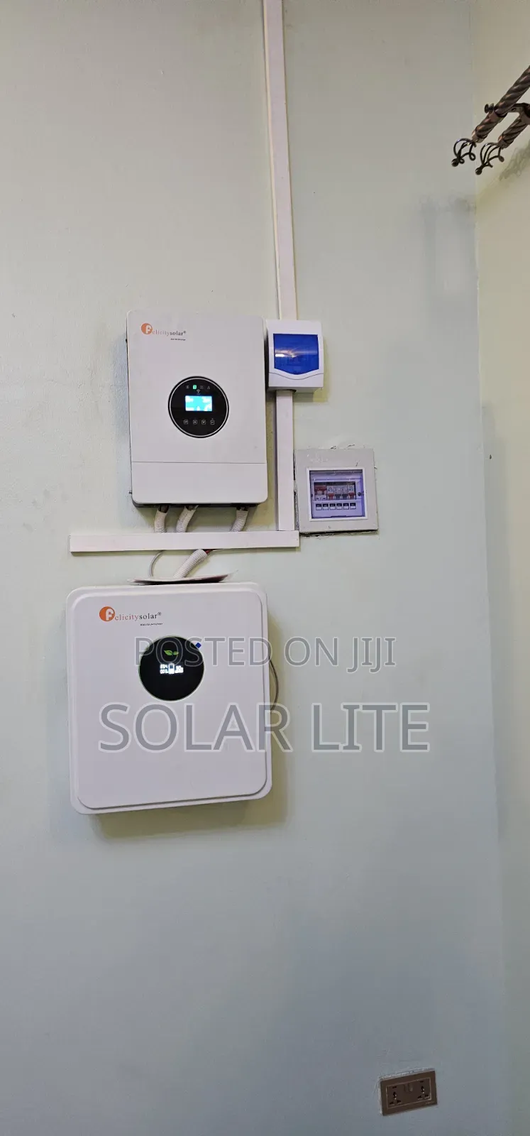 5kwh[24v] and 4kva[24v] Felicity Back-Up System. C