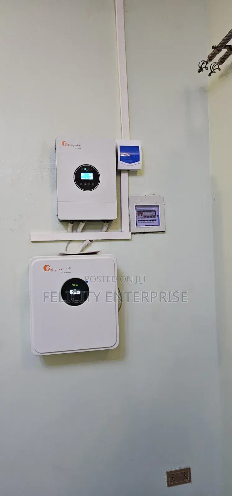 5kwh[24v] and 4kva[24v] Felicity Back-Up System. C