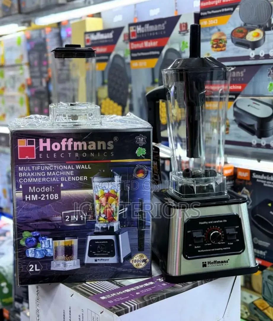 Hoffmans Commercial Blender 2 in 1