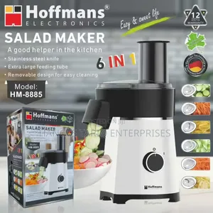Hoffmans Electric Salad Maker – Multi-Blade Food Processor