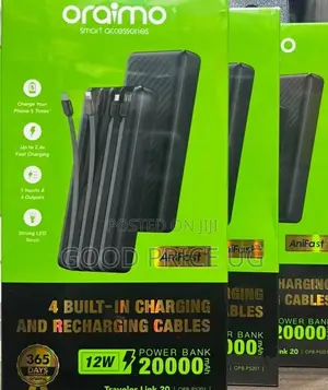 Oraimo Traveler Link 20 a 20,000mah Portable Power Bank
