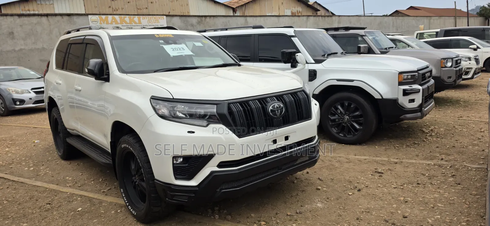 Toyota Land Cruiser Prado 2023 White