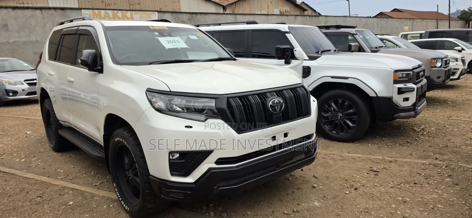 Toyota Land Cruiser Prado 2023 White