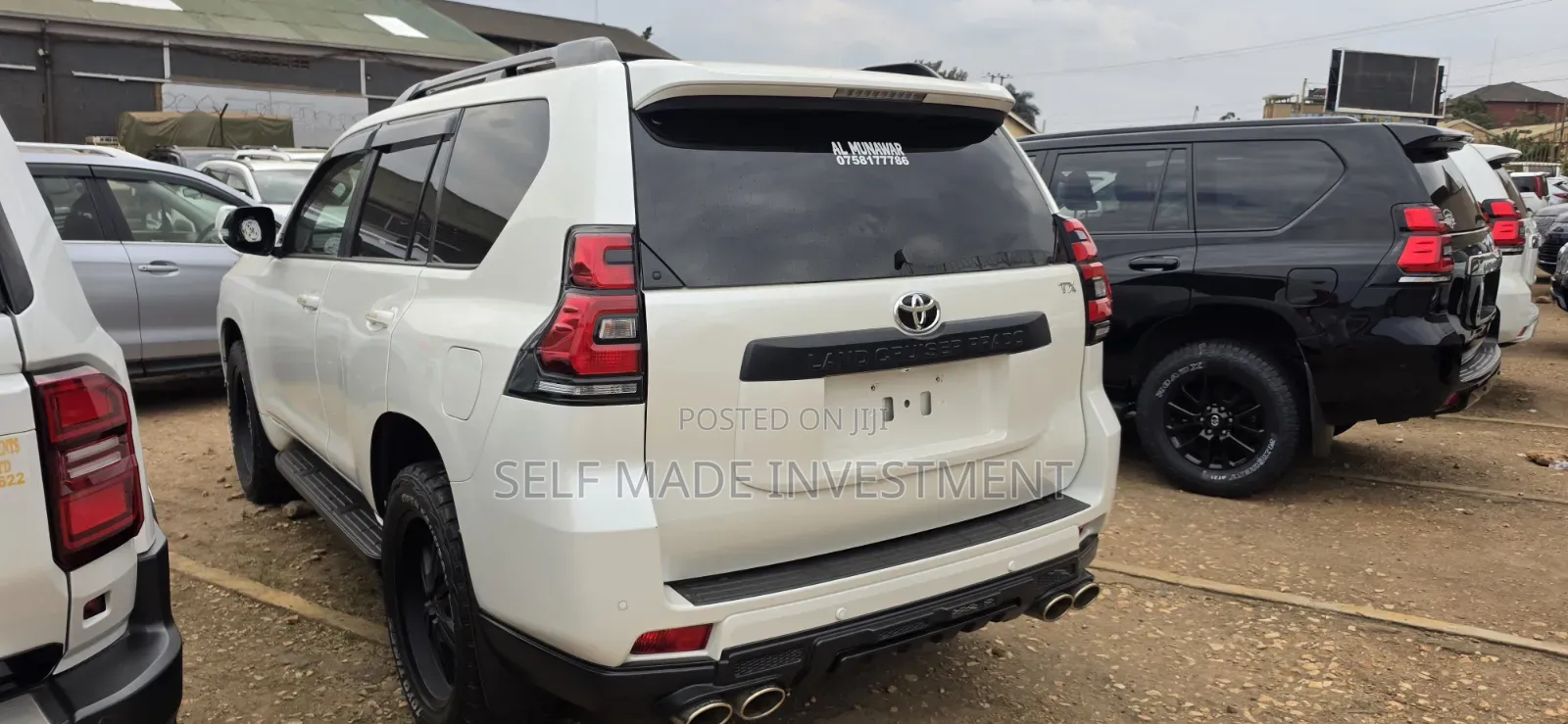 Toyota Land Cruiser Prado 2023 White