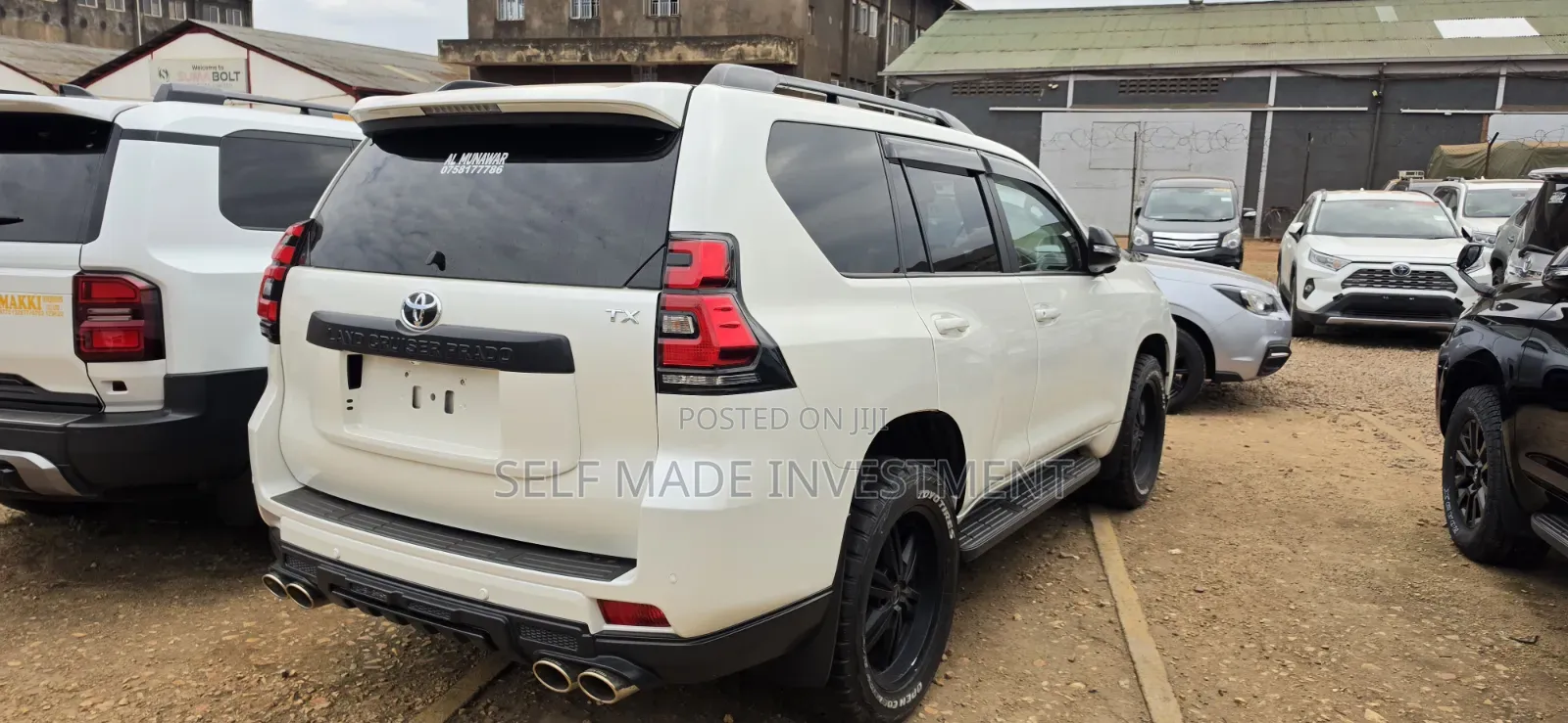 Toyota Land Cruiser Prado 2023 White