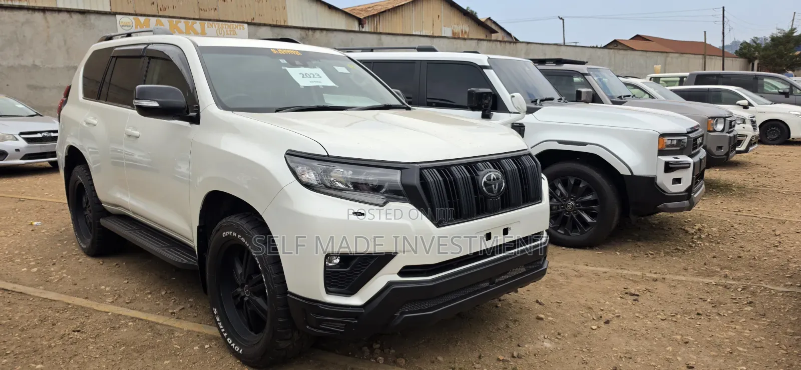 Toyota Land Cruiser Prado 2023 White