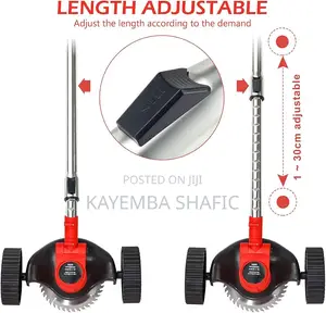 3-in-1 Cordless Electric Grass Trimmer Lawn Mower With Wheels.