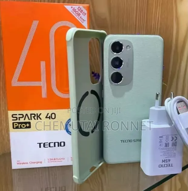 New Tecno Spark 40 Pro+ 256 GB Green