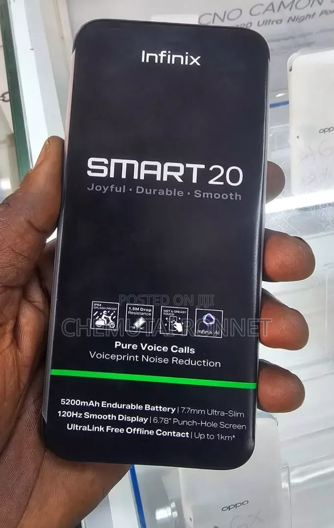 New Infinix Smart 20 128 GB Silver