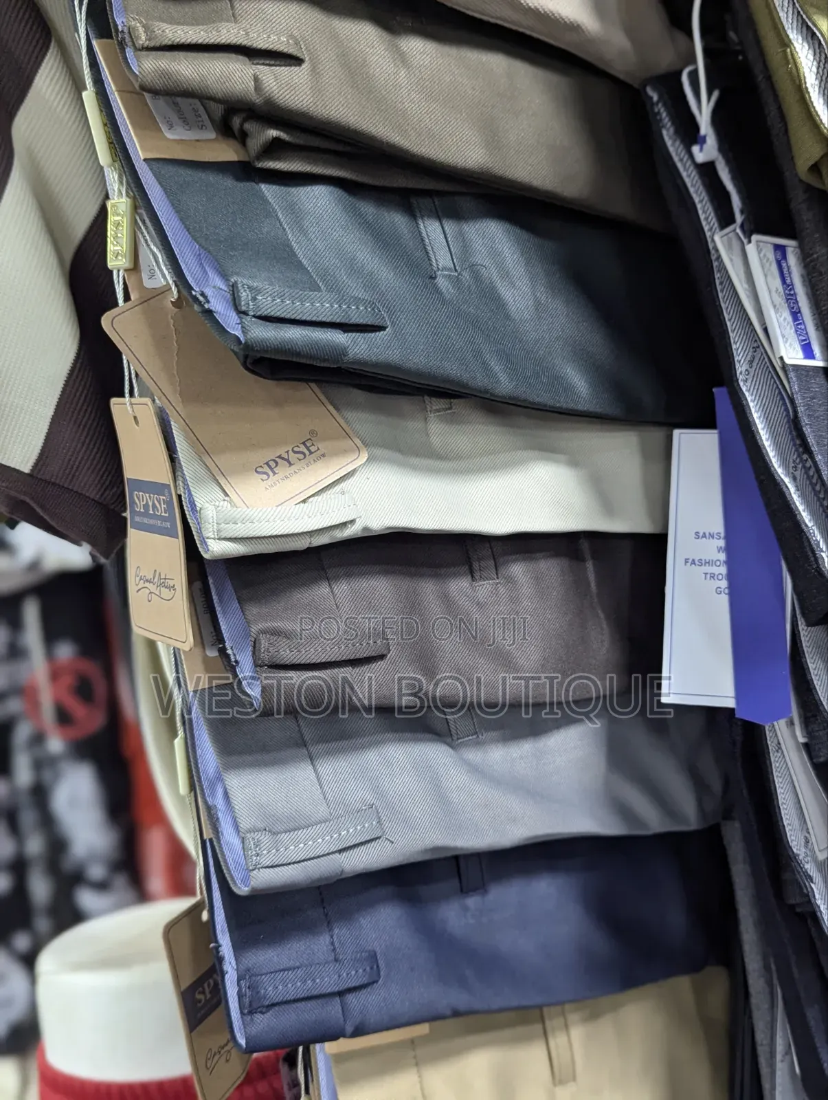 Spyse Men's Stretchy Kaki Pants