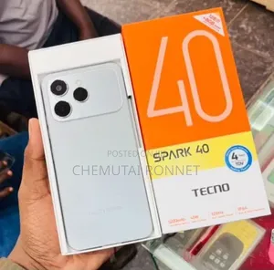 New Tecno Spark 40 256 GB Silver