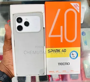 New Tecno Spark 40 256 GB Silver