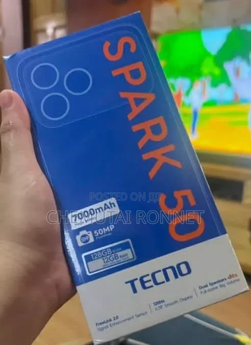New Tecno Spark 50 128 GB Silver