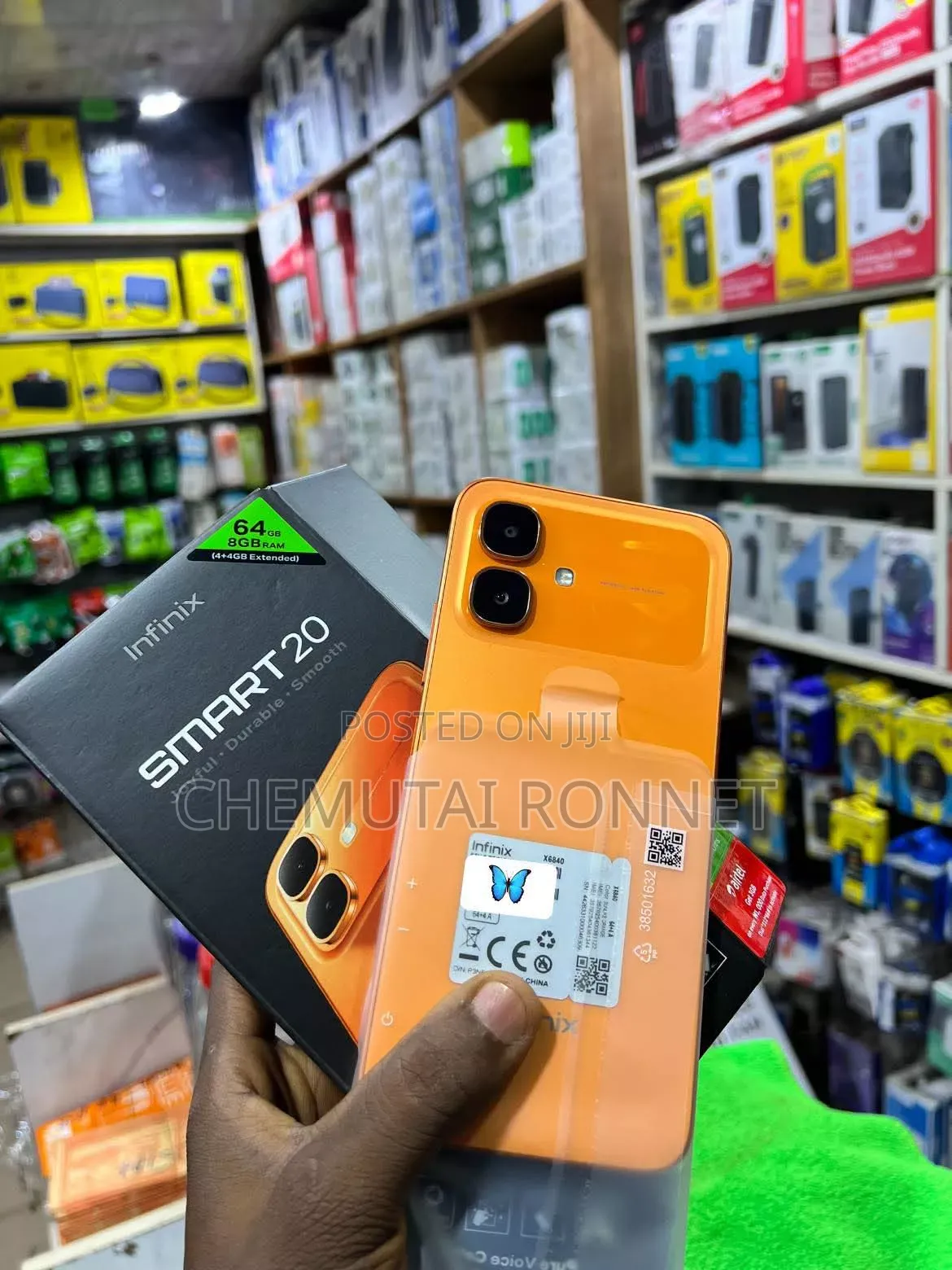 New Infinix Smart 20 128 GB Orange