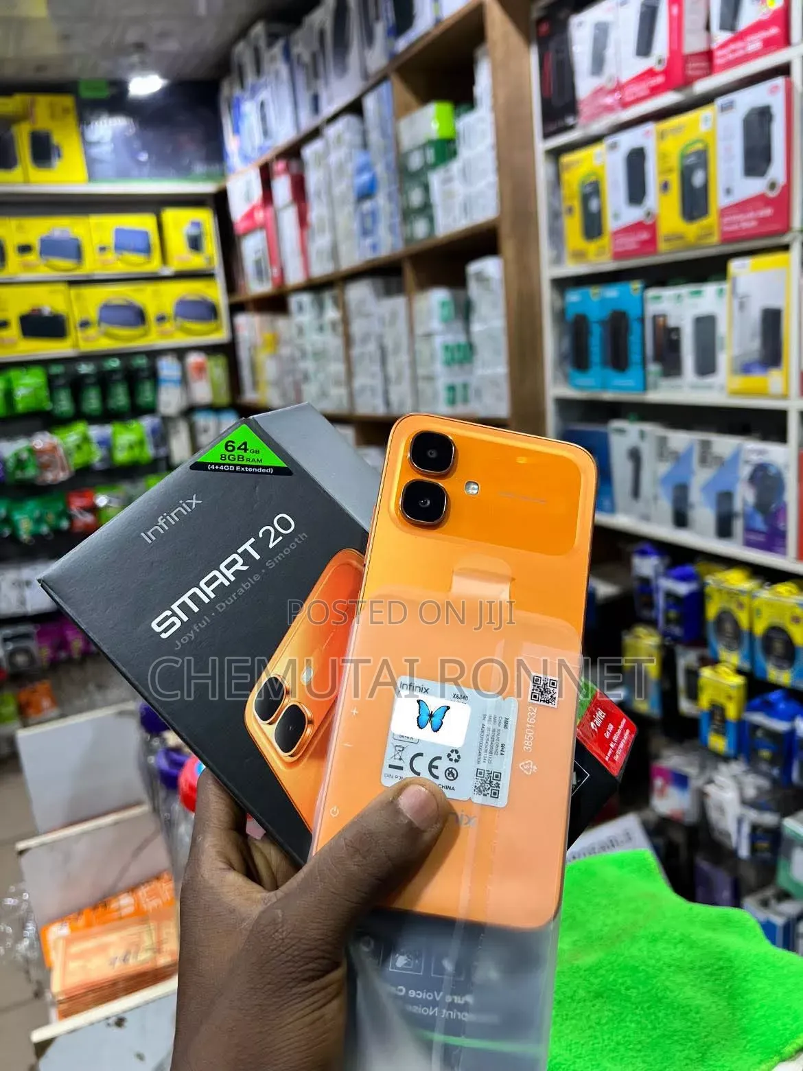 New Infinix Smart 20 128 GB Orange