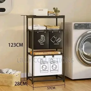 Four Grid Laundry Basket