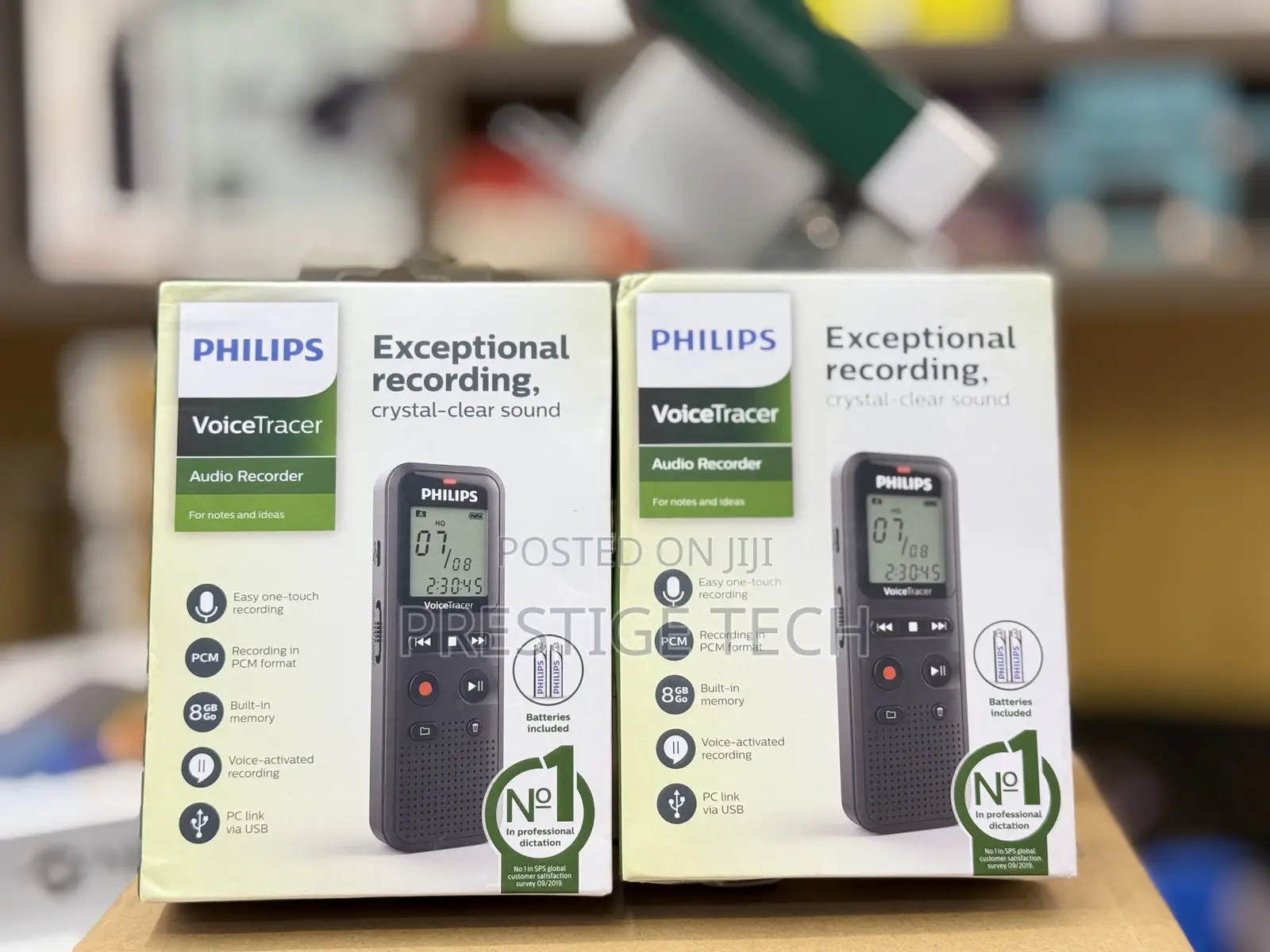 Philips Voice Tracer Digital Voice Recorder, 8gb Storage