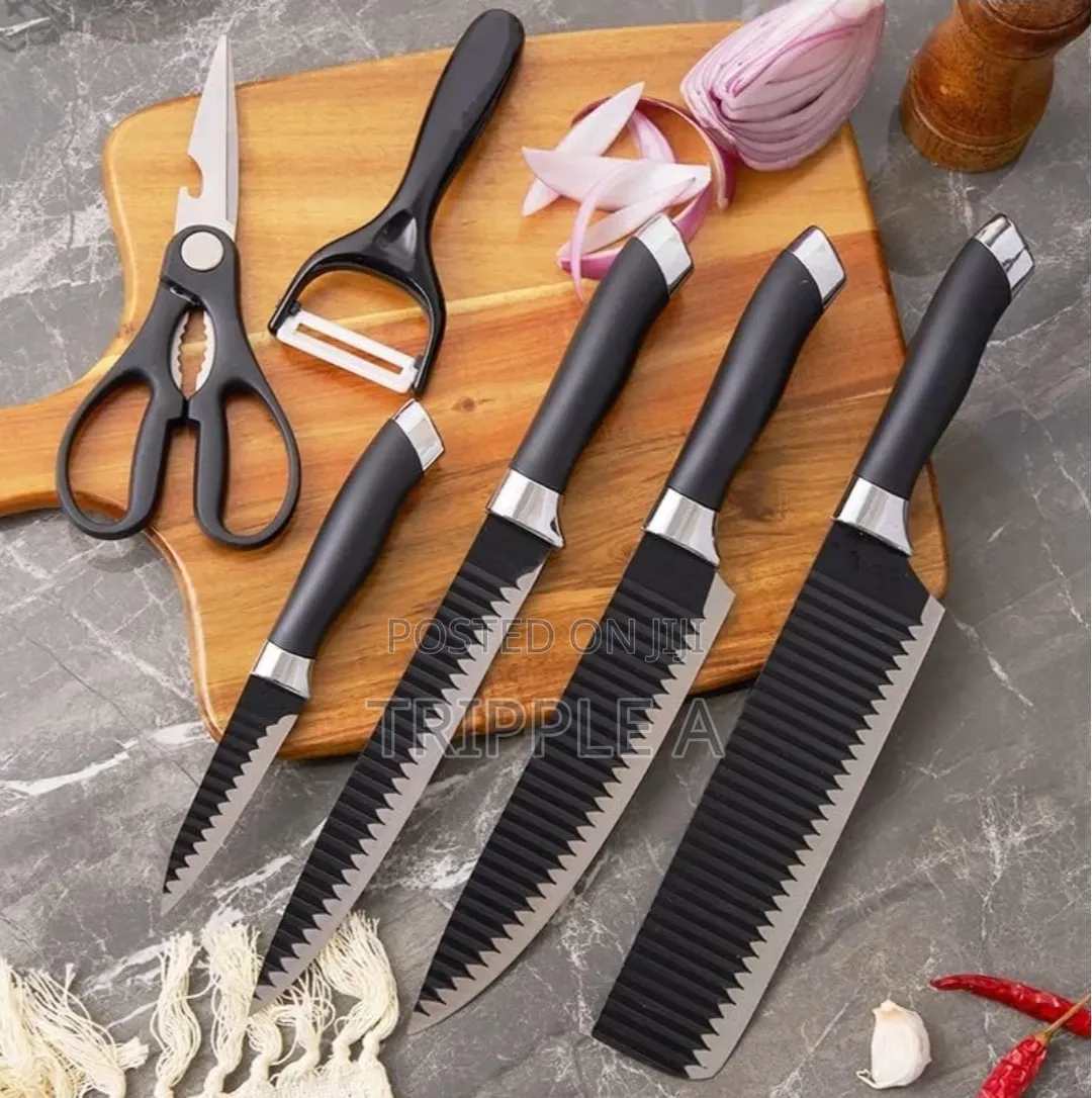 Stainless Steel 6 PCS Kitchen Knife Set