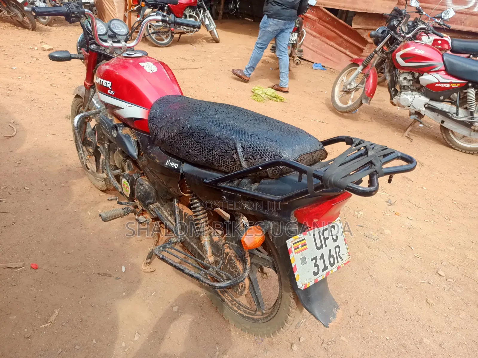 Hero Hunter 125 2023 Red