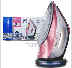 Electric Iron With Rechargeable Base
