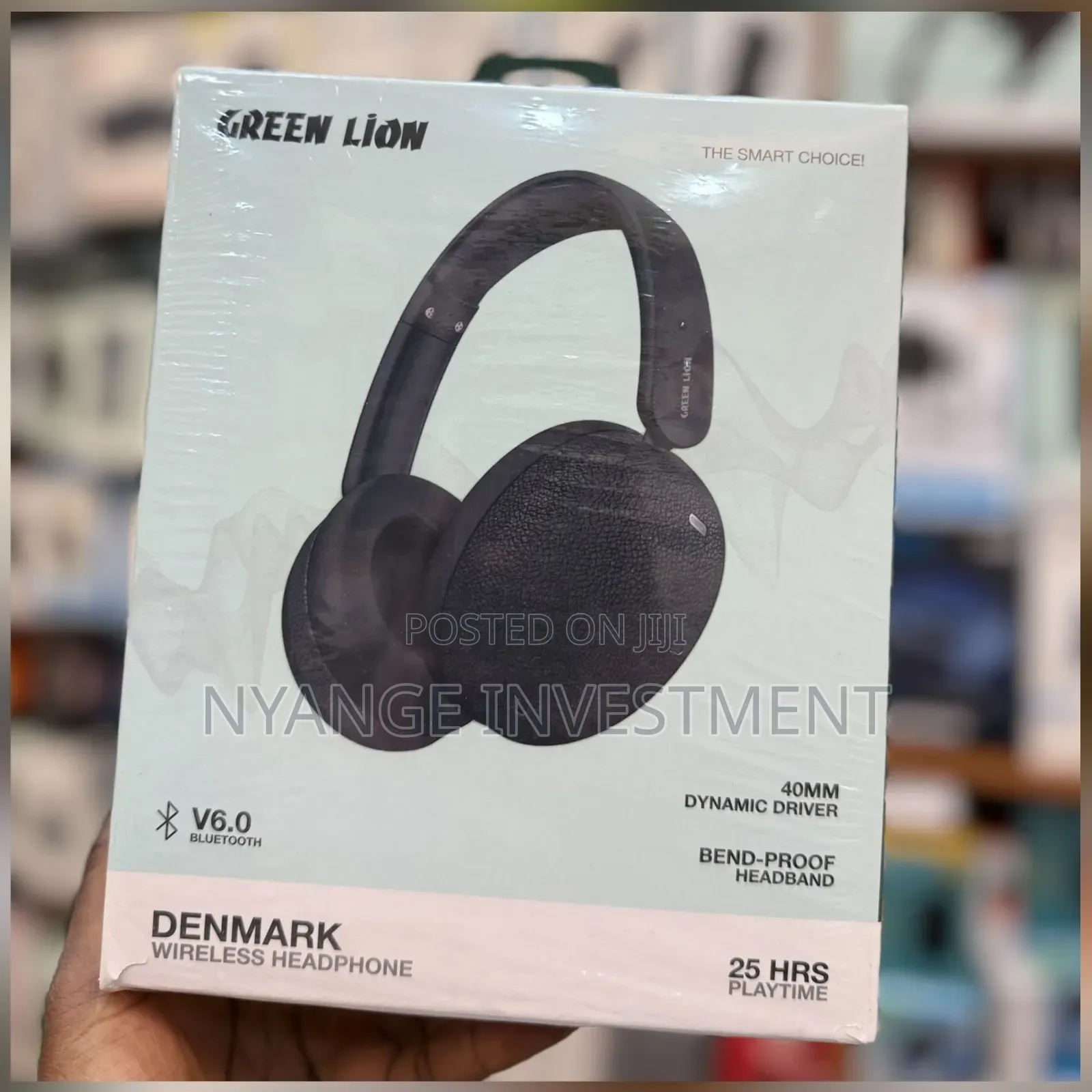 Green Lion Denmark Wireless Headphones