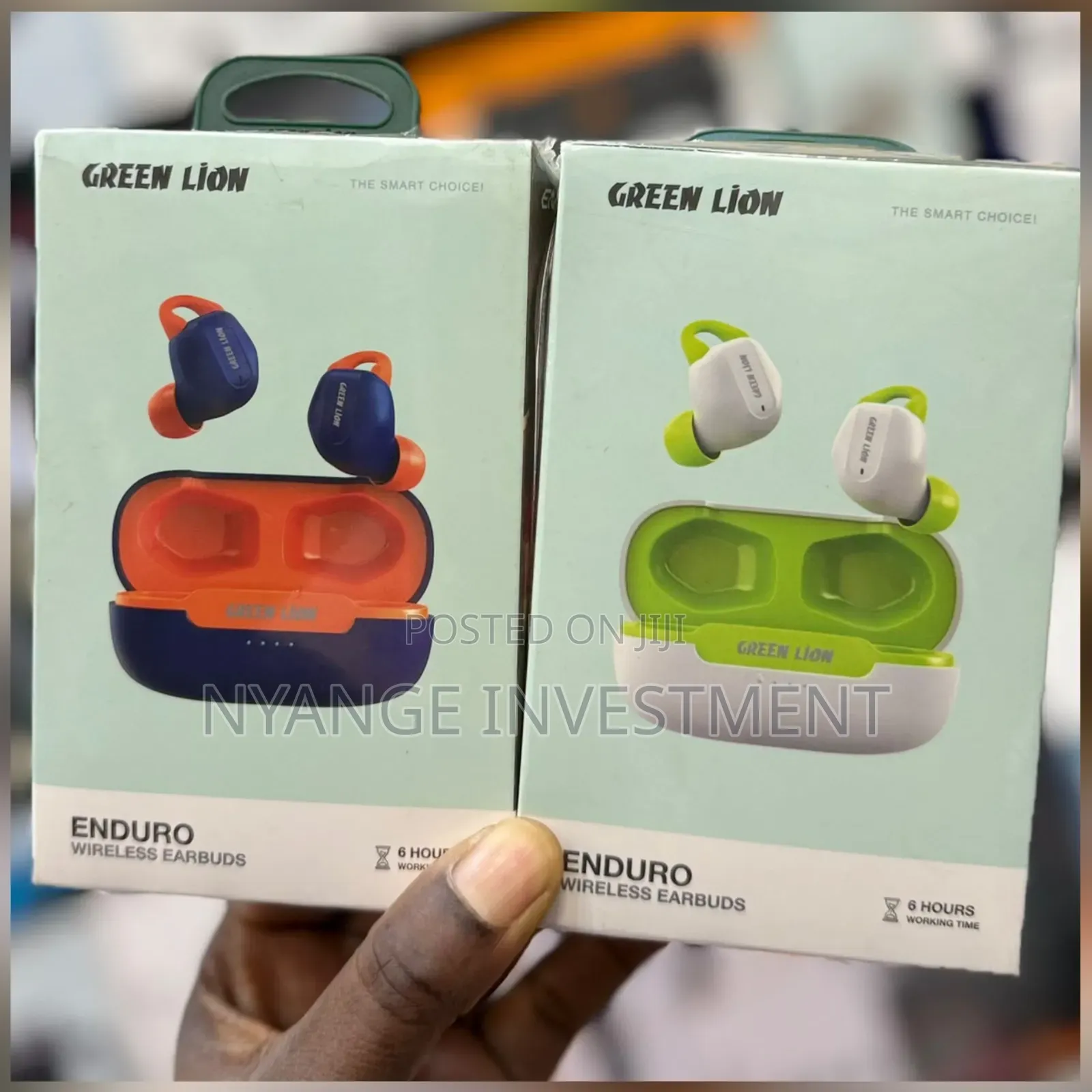 Green Lion Enduro Wireless Earbuds. Wireless Headphones