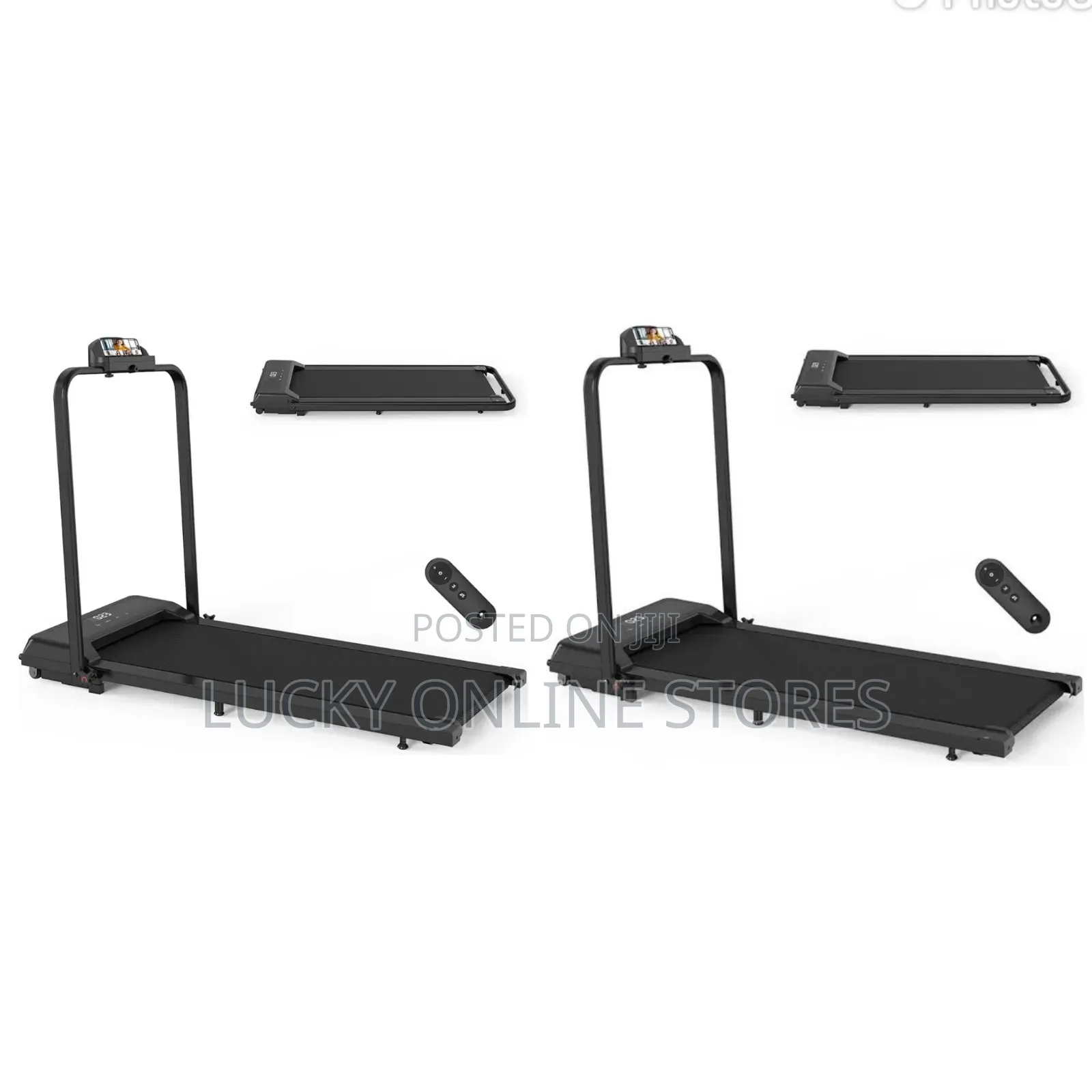 2 in 1 Foldable Electric Treadmill