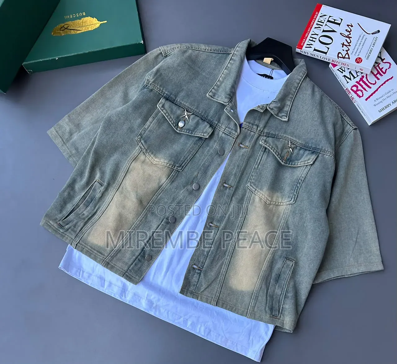 Denim Crop Jackets